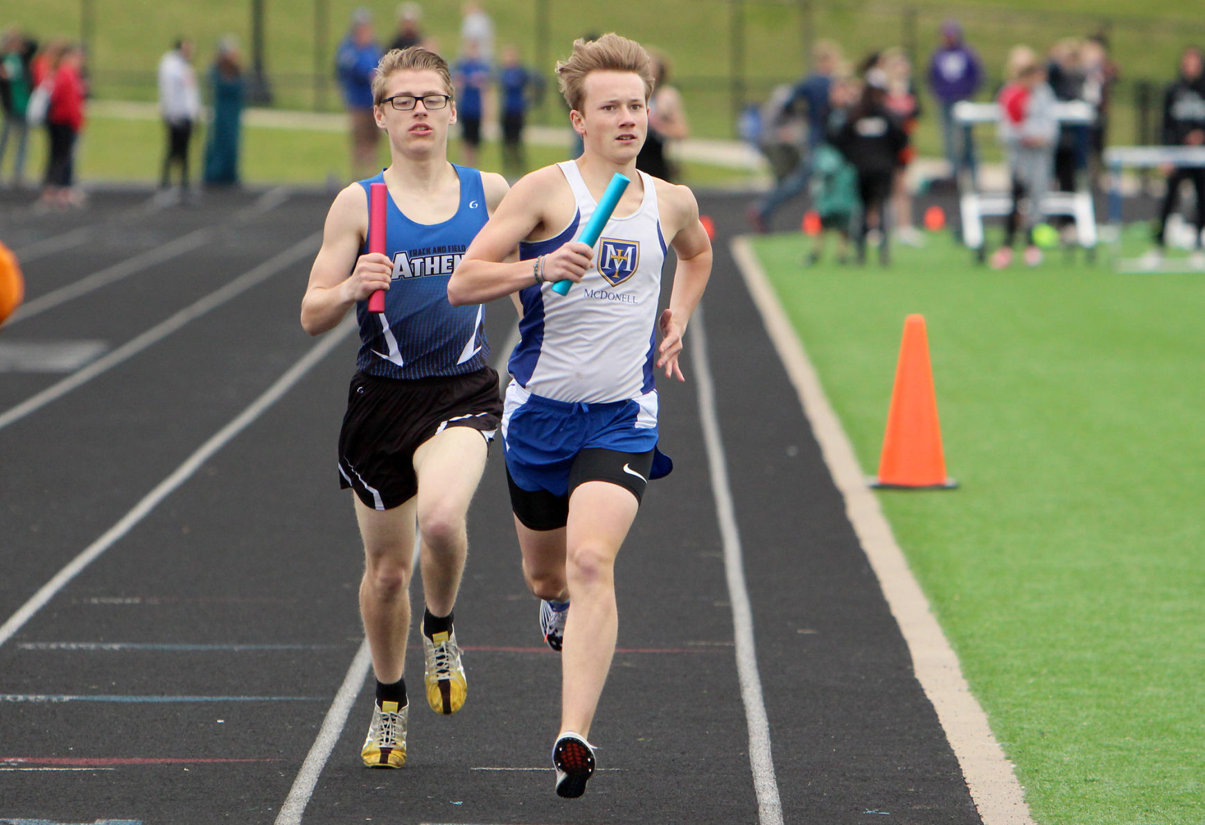 Division 3 track and field sectionals at Cameron 5-23-19
